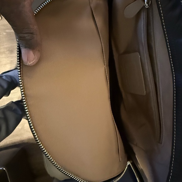 Coach Black and White Checkered Men's Backpack - Picture 12 of 15